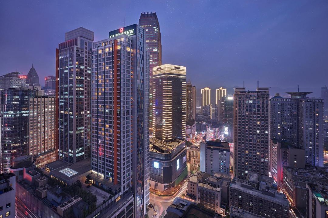 Photo of Buildings in Jeifangbei Central Business District