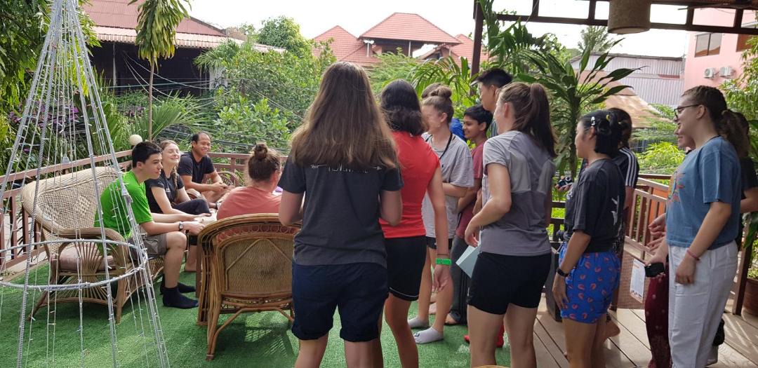 Photo of Human In Picture in Downtown Siem Reap