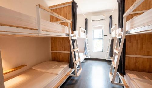 Bed in 8-Bed Mixed Dormitory Room