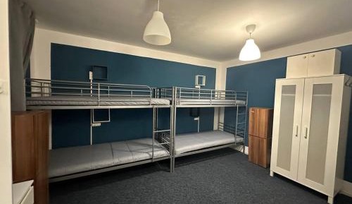 Bunk Bed in Male Dormitory Room 