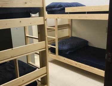 Bed in Male Dormitory Room