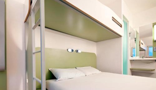 Standard Double Room with One Double Bed and One Single Bunk Bed - Accessible