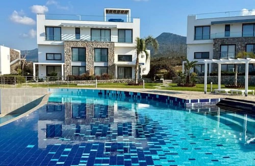 Bahceli Apartment | 2BR apartment in green complex with pools, gym, spa